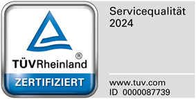 Pujol Kfz-Reparaturwerkstatt ist von TÜV Rheinland zertifiziert Bild mit Zertifikat von TÜV-Rheinland